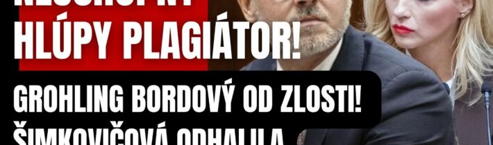 Náhly skrat: Grohling bordový od zlosti! Šimkovičová odhalila jeho tajnú minulosť #fico #politika