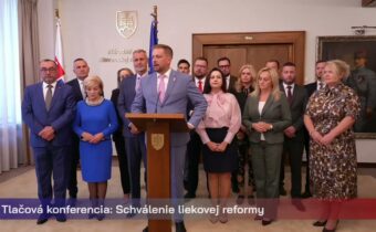 Tlačová konferencia: Schválenie liekovej reformy