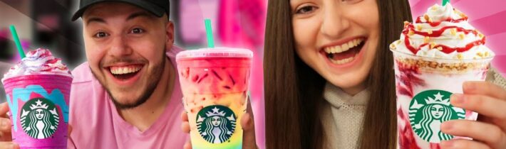 OCHUTNÁVÁME TIKTOK STARBUCKS DRINKY! ✨ w/Porty