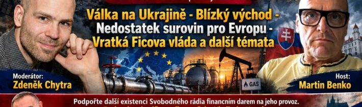 AUDIO – 2026-10-15 – Studio Berlín – Martin Benko – novinář a politický komentátor – Válka na …