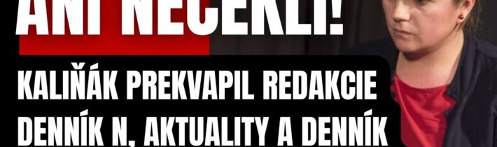 Takúto potupu nečakali! Kaliňák prekvapil redakcie Denník N, Aktuality a SME #slovensko #politika