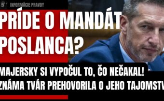Príde o mantát poslanca? Majersky si vypočul to, čo nečakal! Známa tvár prehovorila #politika #fico