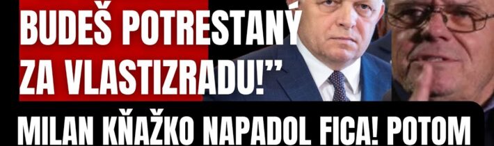 Náhly skrat? Milan Kňažko ostro zaútočil na premiéra Fica – reakcia prekvapila všetkých! #politika