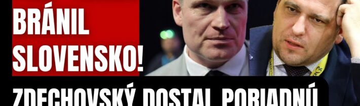 Filip Turek bránil Slovensko! Zdechovský dostal poriadnú FACKU od Turka! Náhle skončil