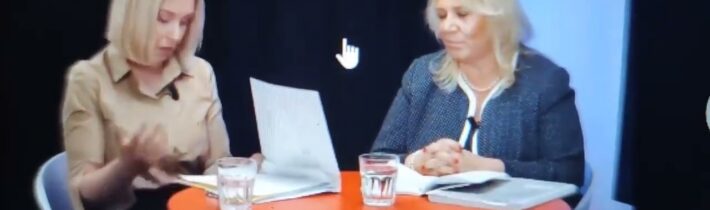 Jak si Danuše Nerudová (za STAN) před časem „naběhla“ při konfrontaci s Klárou Dostálovou (za ANO).