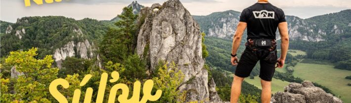 Súľovské skaly – hrad Súľov, pevnosť ukrytá v skalách.