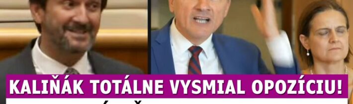 Kaliňák sa pobavil na FIASKU opozície: Hlina to vykričal progresívcom z plných pľúc