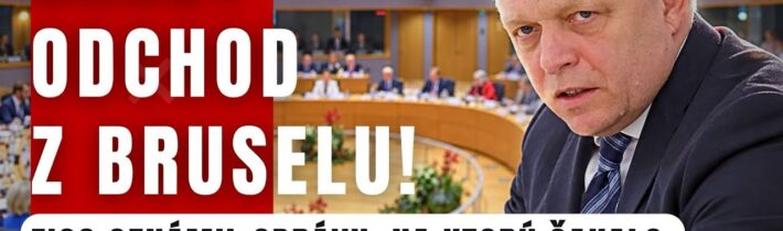FICO OZNÁMIL SPRÁVU, na ktorú čakalo celé Slovensko: IDEME VLASTNOU CESTOU!