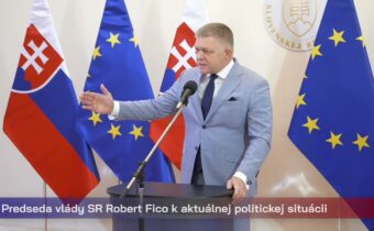 Tlačové vyhlásenie predsedu vlády SR Roberta Fica k aktuálnej politickej situácii