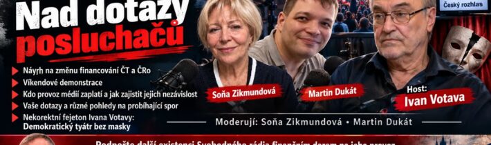 2026-10-26 – Studio Kladno – Nad dotazy posluchačů. Host: Ivan Votava. Probereme návrh na změnu …