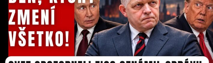 DEŇ, KTORÝ ZMENÍ VŠETKO! Svet spozornel: Fico oznámil správu, ktorú nečakal Putin ani Trump!⁠