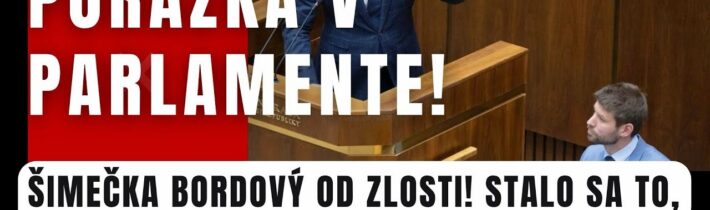 FICO ODROVNAL ŠIMEČKU JEDNÝM ŤAHOM! Opozícia zostala v šoku, toto nečakal
