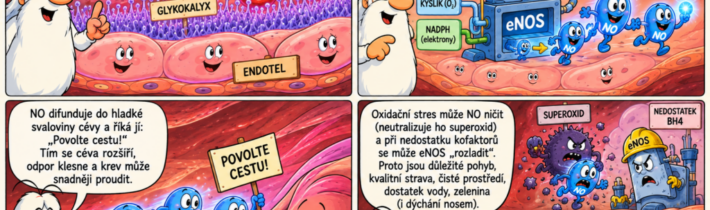 Rozlepte si krvinky: Oxid dusnatý – molekula, která otevírá cévy (6.) – Věk světla