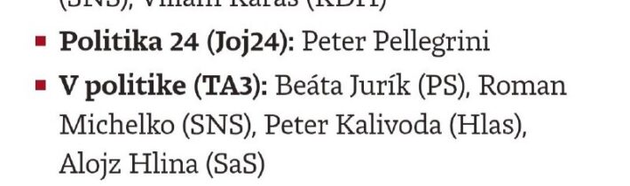 Debatky…