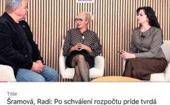 Dobré ránko S Anitou a Jožkom sme pre vás pripravili nový formát o zákulisí poli…