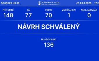 DANKO PODPORIL ŠIMEČKUSNS práve zahlasovala spolu s PS a zvyškom opozície za oka…