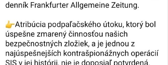 šéf SIS…
