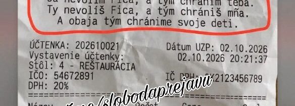Čo k tomuto vôbec dodať? Úplne chápem, že tu na Slovensku behajú všelijakí „exp…