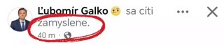 Galko sa zamyslel a čím? @slobodaprejavu…