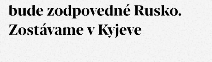 Slovensko sa pripojilo k spoločnému vyhláseniu diplomatických misií v Kyjeve, k…