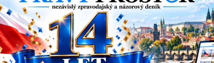 Pravý prostor právě dnes slaví 14 let