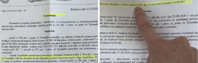 ZVRAT V KAUZE M.ŠIMEČKOVEJ- prokuratúra nám dala za pravdu. Polícia musí vyšetri…