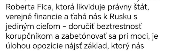 Dnes, keď Slovensko čelí devastačnej vláde Roberta Fica, ktorá likviduje právny …