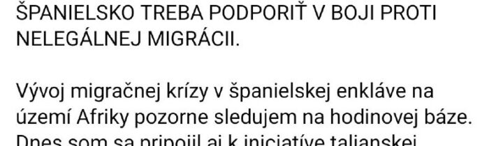 …Vláda SR dlhodobo zastáva názor, že najefektívnejšou prevenciou proti nelegál…