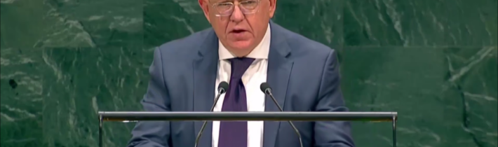 V. A. Nebenzja na zasadnutí VZ OSN na tému „Potreba ukončiť hospodárske, obchodné a finančné embargo uvalené Spojenými štátmi na Kubu“