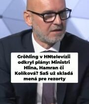 Až ma normálne striaslo,  pri predstave toho, že by sa dostali do funkcií tí ľu…
