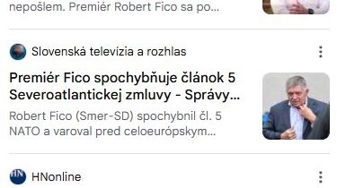 Digitálna demencia parlamentnej opozície a vojnových štváčov