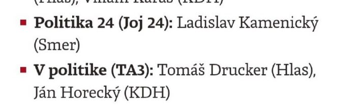 Debatky…