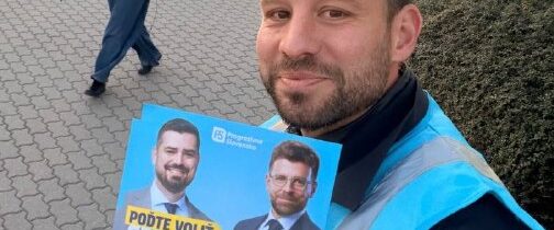 Mišo tú kampaň zobral sakra vážneOd rána straší ľudí v uliciach Košíc…