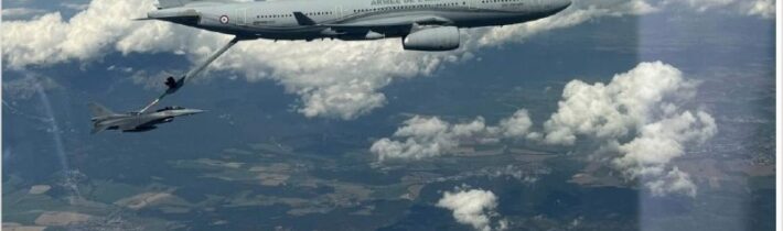 Armáda vykonala historicky prvé tankovanie stíhačiek F-16 za letu nad Slovensko…