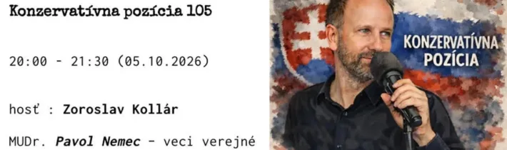 Konzervatívna pozícia 105 Zoroslav Kollár
