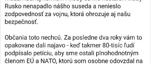 Nezabúdajte, tento status Ivan Korčok fakturuje Progresívnemu Slovensku už na ži…