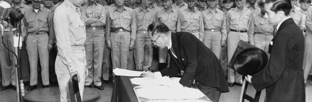15. augusta 1945 – Kapitulácia JaponskaJaponský cisár Hirohito v rozhlasovom pr…