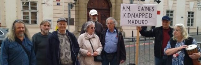 Miroslav Kelnar: Demonstrace proti únosu a věznění prezidenta Venezuely Nicolase Madury v USA – INFOKURÝR