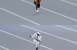 Na sociálnych sieťach sa stalo populárnym video s názvom „Ako by mal Usain Bolt …